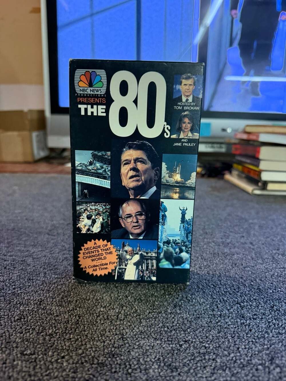 GoodTimes NBC News Productions The Eighties VHS Tape Tom Brokaw